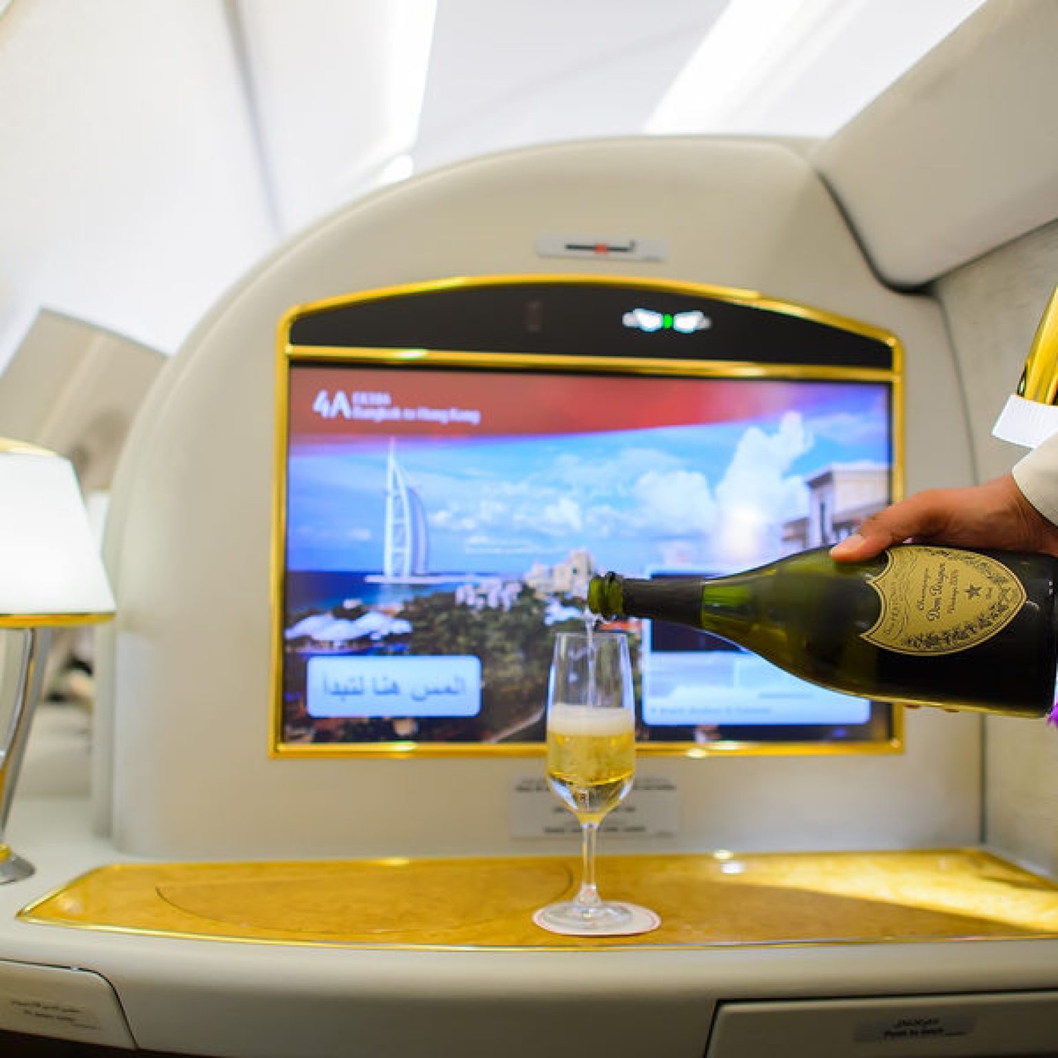 White Whine: Passenger Sues over Lack of Real Champagne