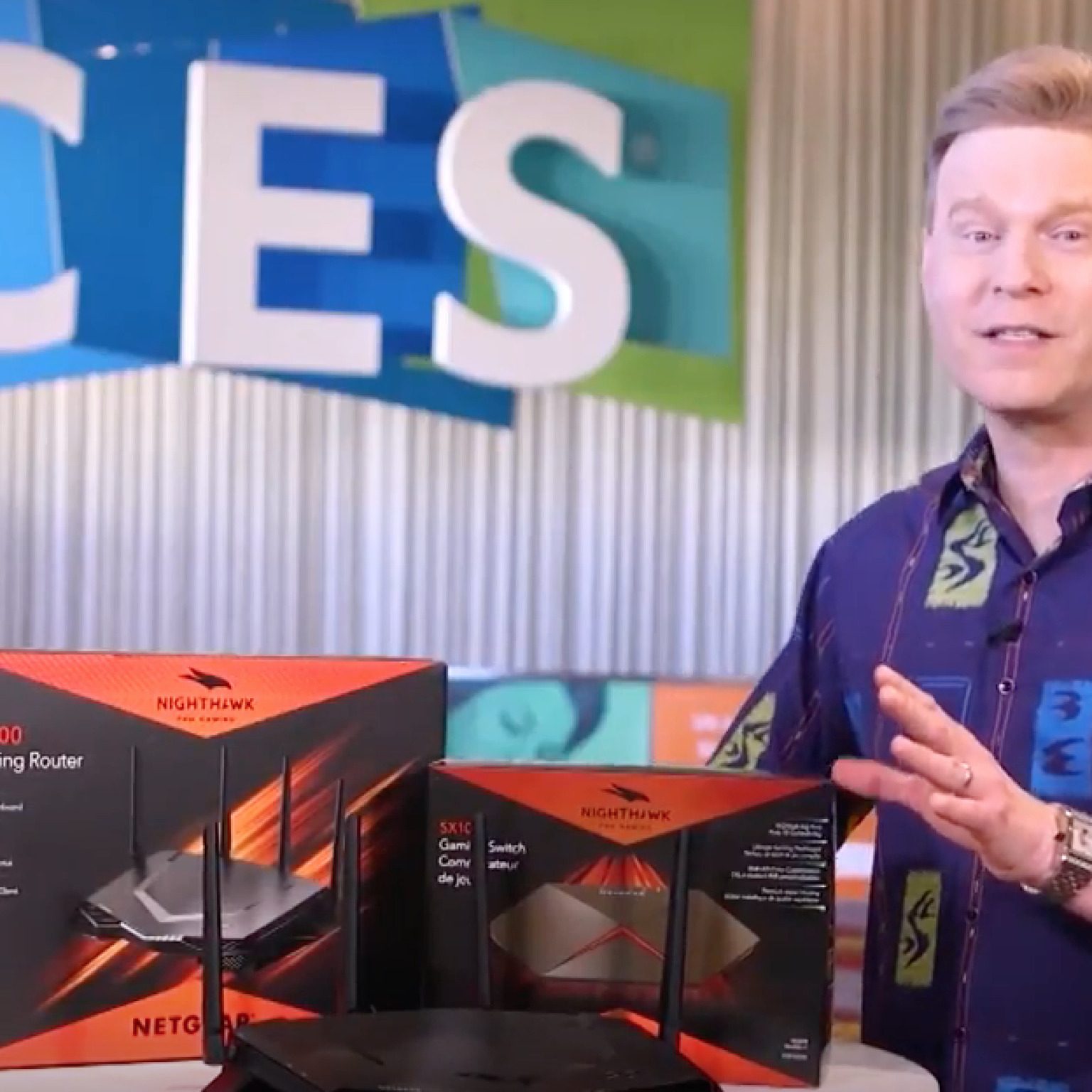David Gregg at CES 2018
