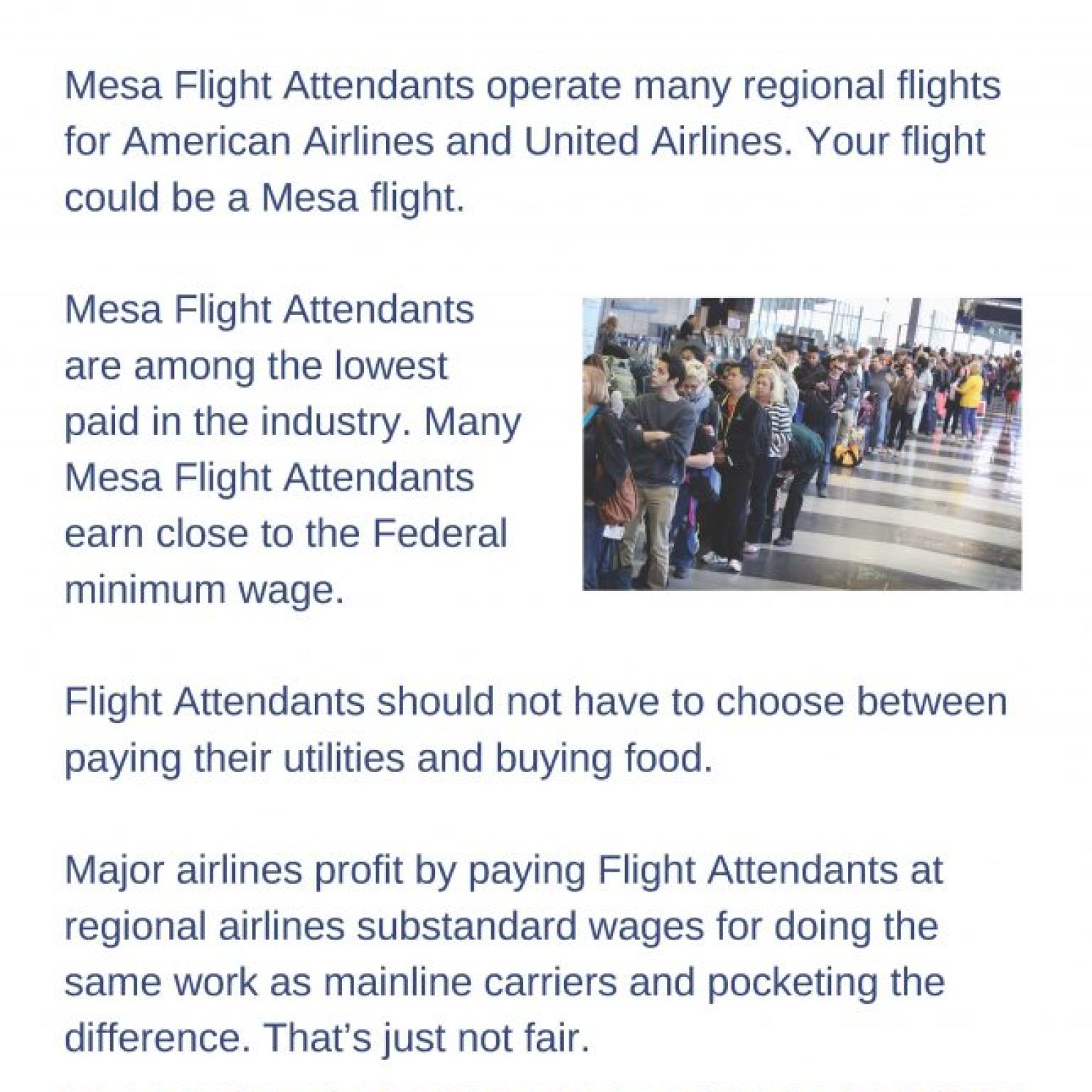 Mesa Airlines; The Public Will Learn The Truth