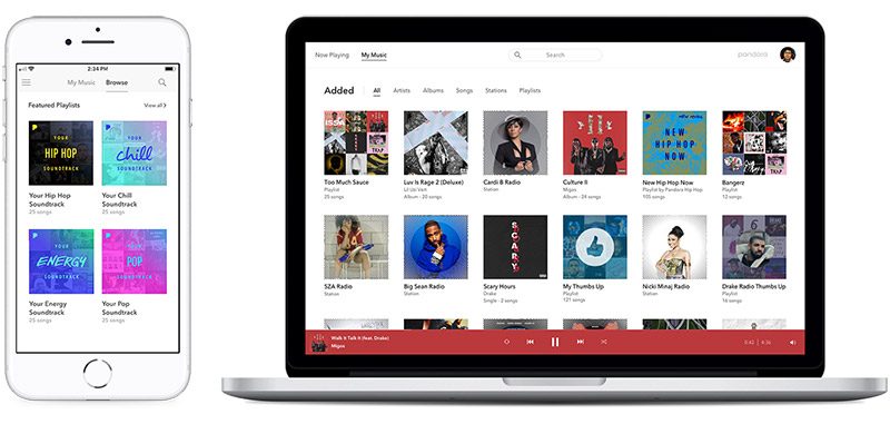 Pandora-premium-my-music