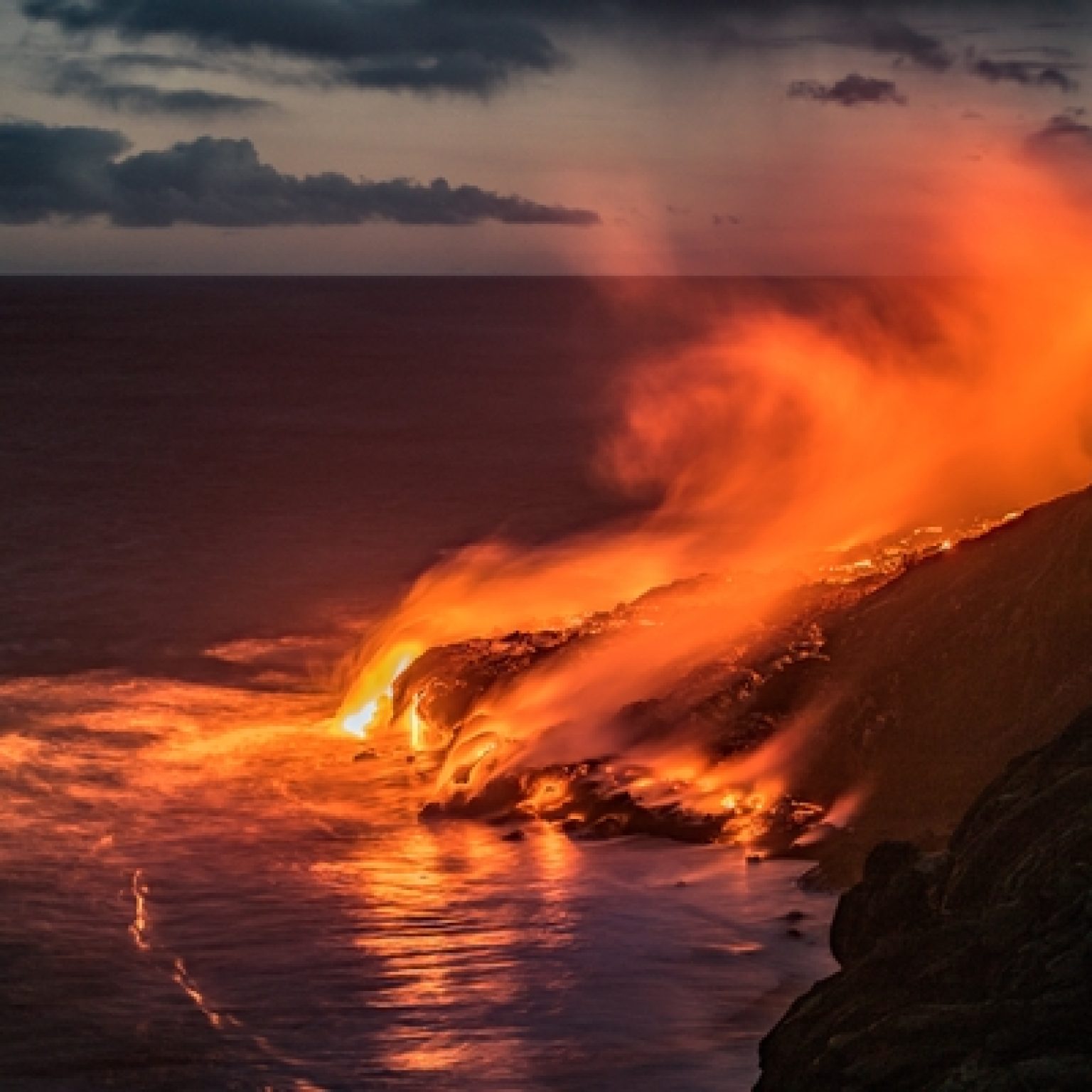 Lava Bomb Hits Boat in Hawaii, Injuring Passengers