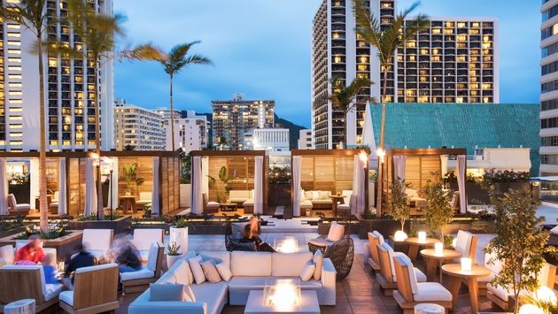 Rooftop 'Alohilani Resort Waikiki Beach
