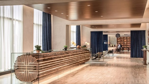 The DOUGLAS lobby, Vancouver The DOUGLAS lobby, Vancouver