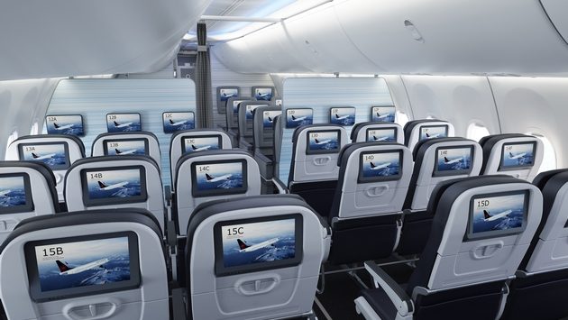 Air Canada Boeing 737 MAX economy class