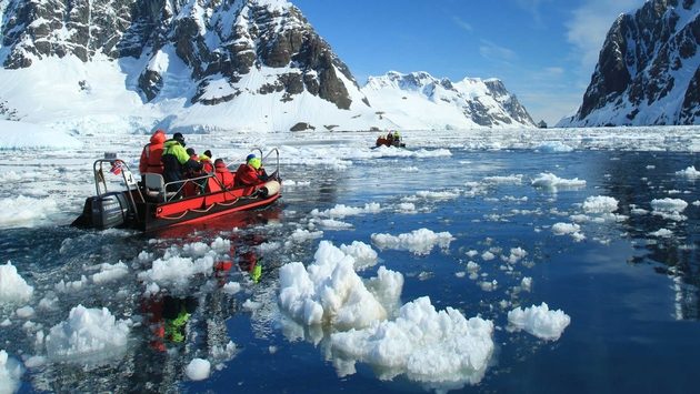 The Airfare's On Us. The Antarctic Adventure Is Yours.