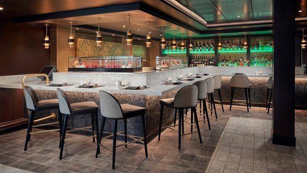 Norwegian Sky - Pinnacle Lounge and Sushi Bar