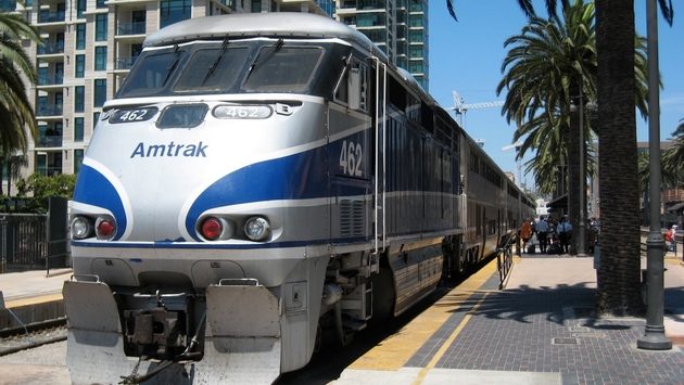 Amtrak's Pacific Surfliner train Amtrak's Pacific Surfliner train