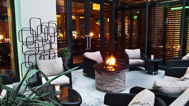 Outdoor Fire Pit at The Westin LAX