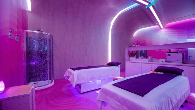 A spa cabin at Temptation Cancun Resort