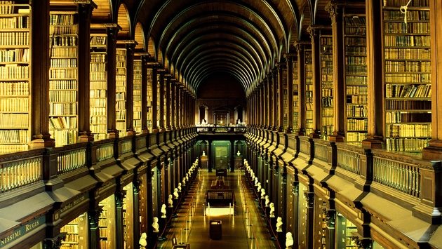 Trinity College library, Dublin, Ireland