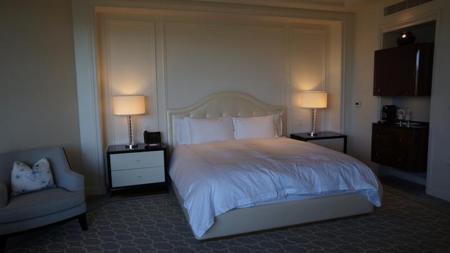 Guest room at the Waldorf Astoria Beverly Hills Guest room at the Waldorf Astoria Beverly Hills