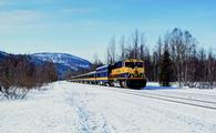 Alaska Railroad train