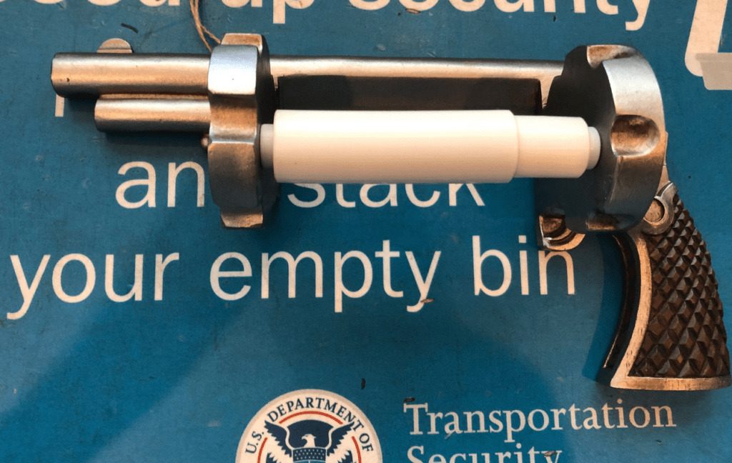 TSA Agents Catch Passenger With Gun-Shaped Toilet Paper Roller