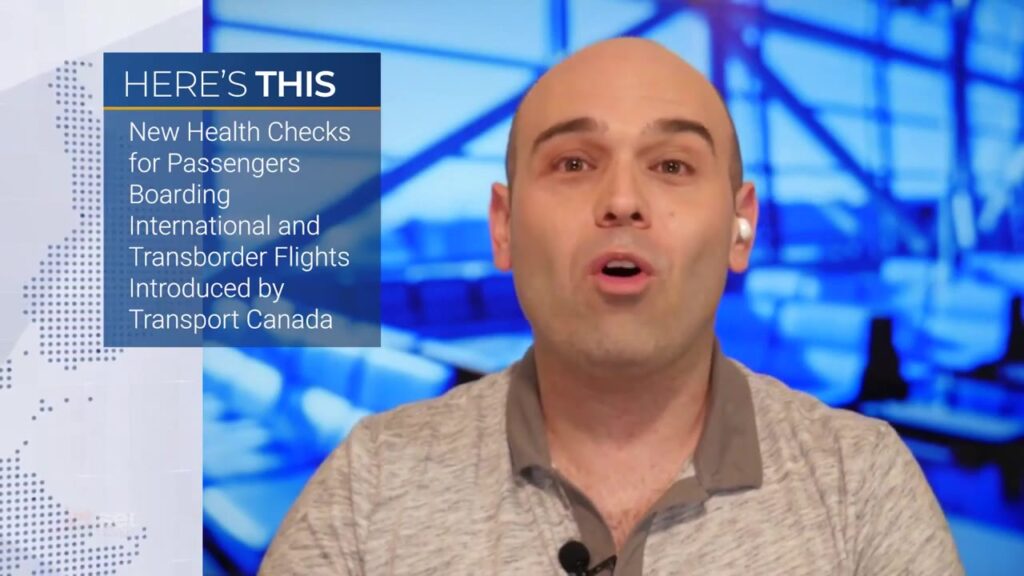 New Health Checks for Passengers Boarding International and Trans border Flights Introduced by Transport Canada