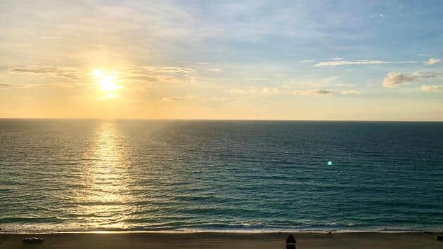 Ocean view from Hard Rock Hotel Cancun