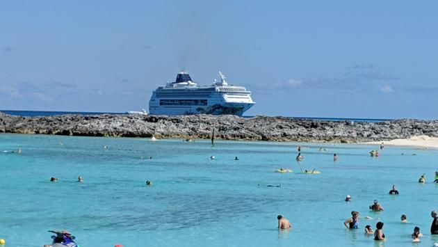 Norwegian Joy Cruise Ship in Bahamas