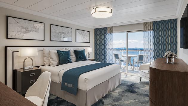 stateroom on ACL modern riverboat