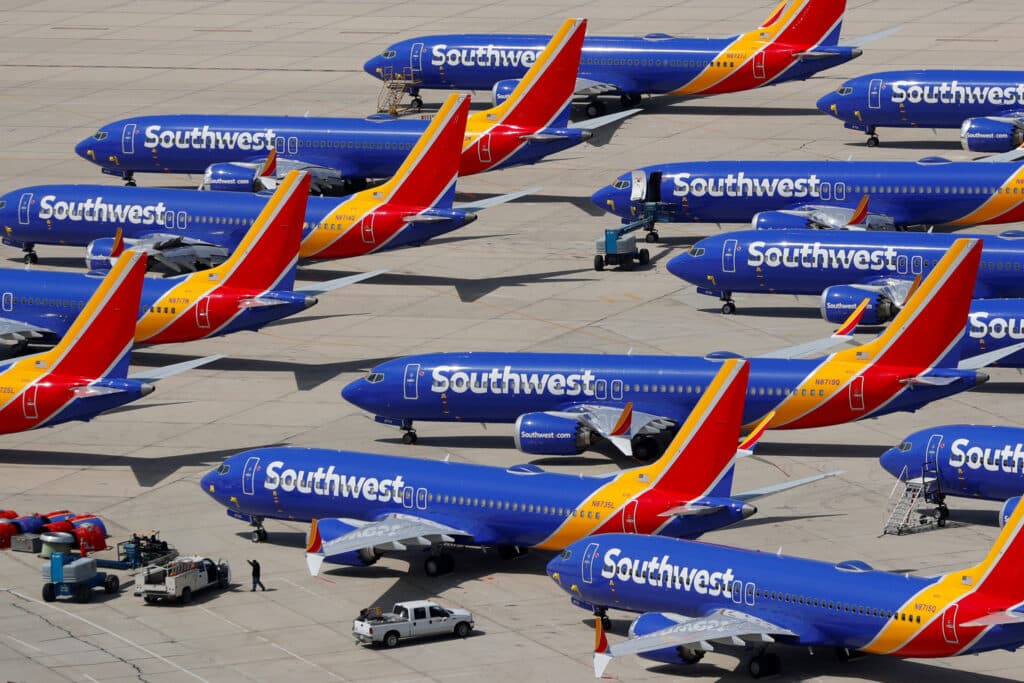 Southwest Airlines flight attendant