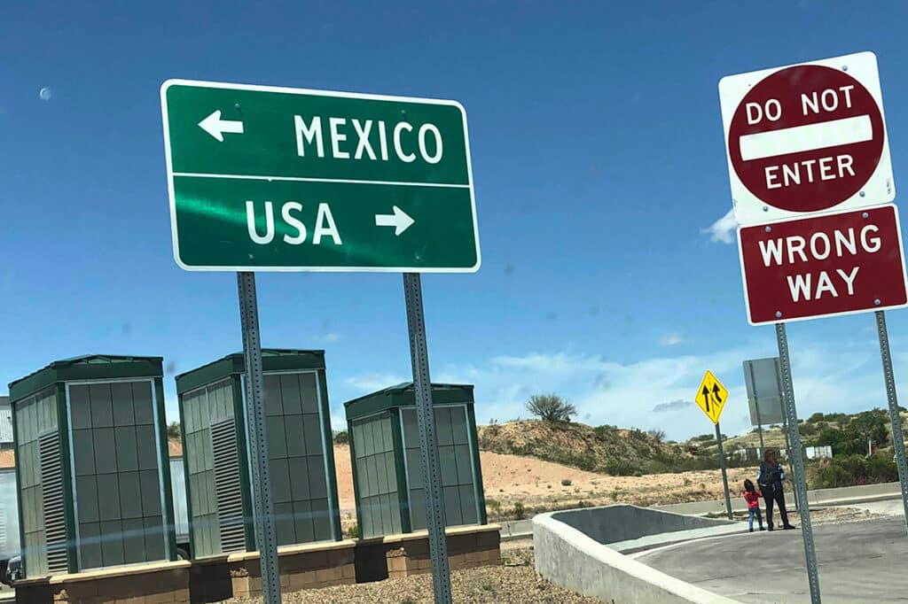 US border