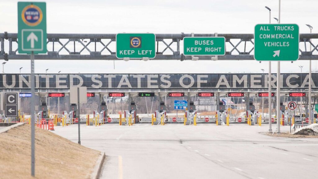 land border restrictions