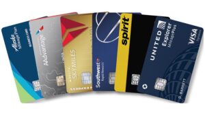 Airline points credit cards