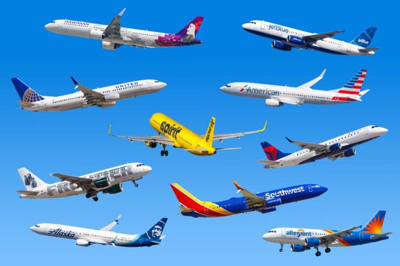 air travel demand falls