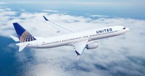 United Airlines domestic flights for December