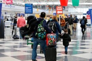 long airport wait times