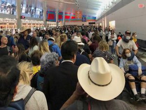 TSA holiday travel rush