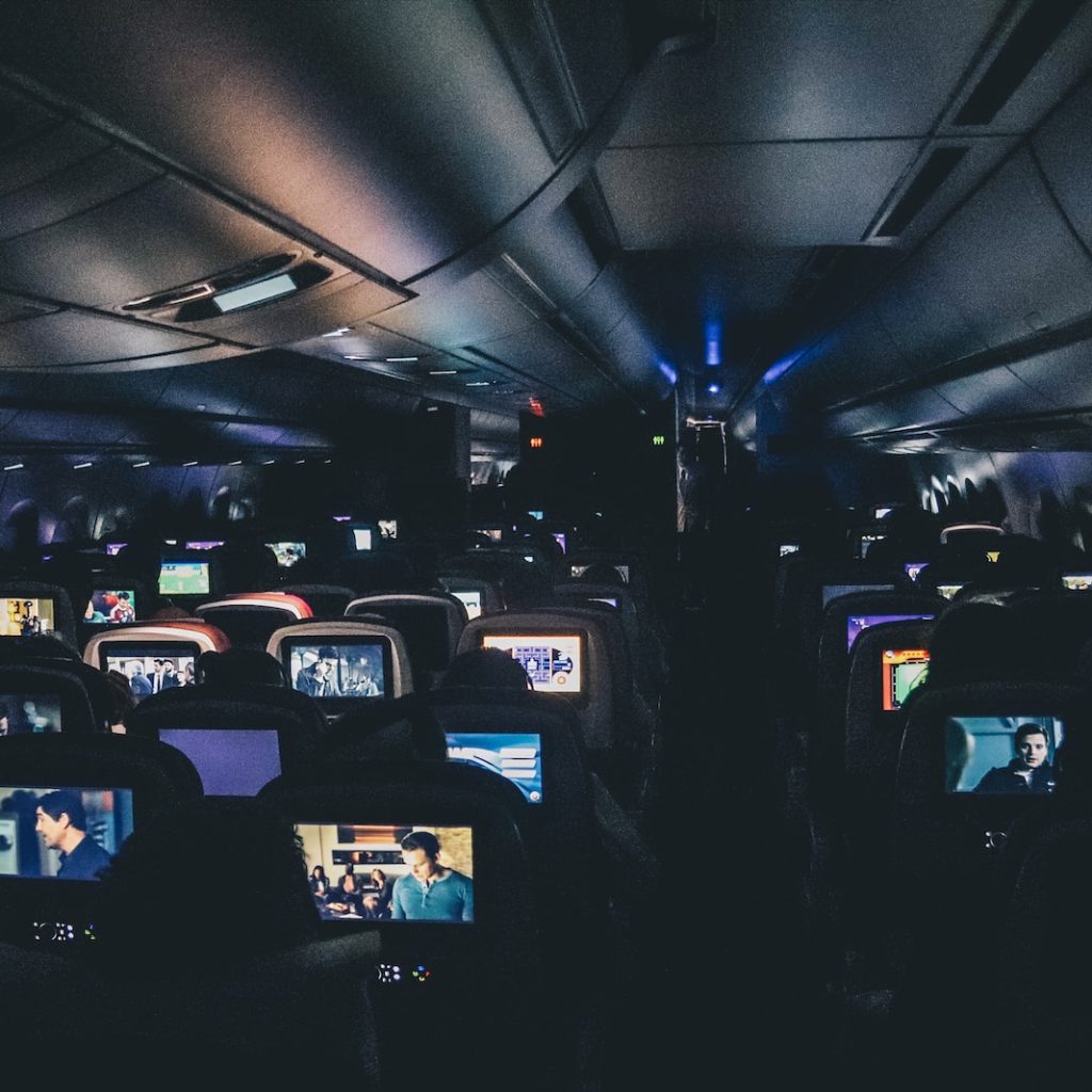 United is considering to use customer data for targeted advertising using their in-flight entertainment.