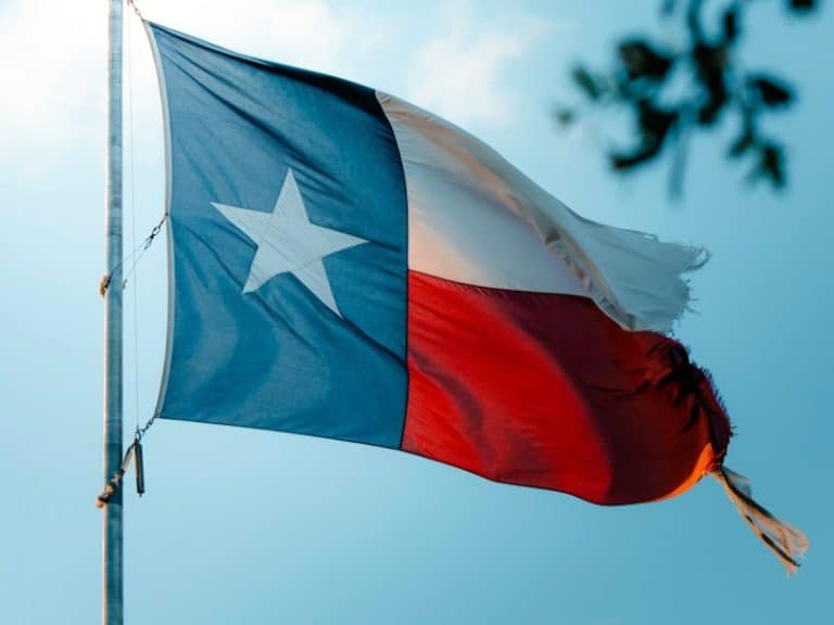 red white and blue flag